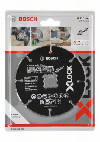   X-LOCK Carbide Multi Wheel, 115 115mm; 22,23 mm